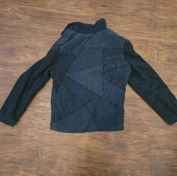 BLUE WILLIS Indigo Womens Large L Jacket Sweater BLAZER style button up. - Picture 3 of 6